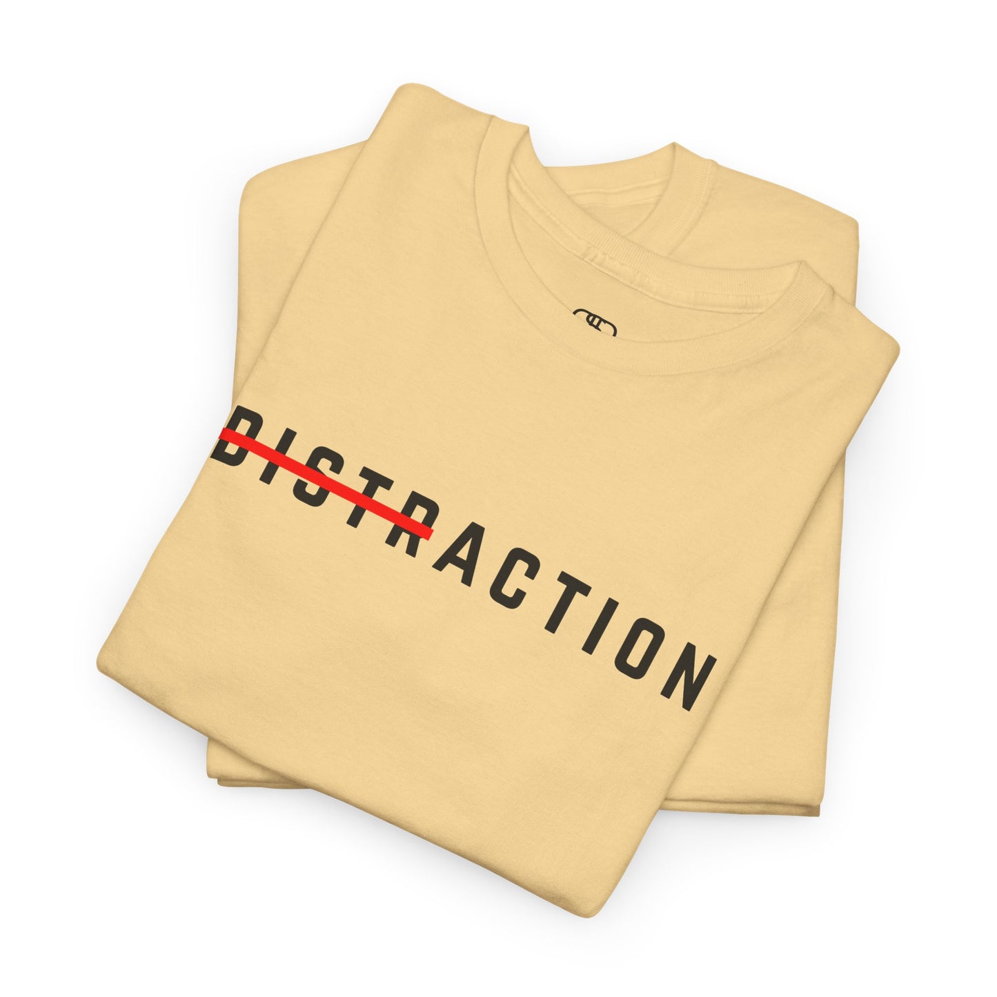 Action Over Distraction T-Shirt | Motivational Focus Tee | Productivity & Gym Apparel