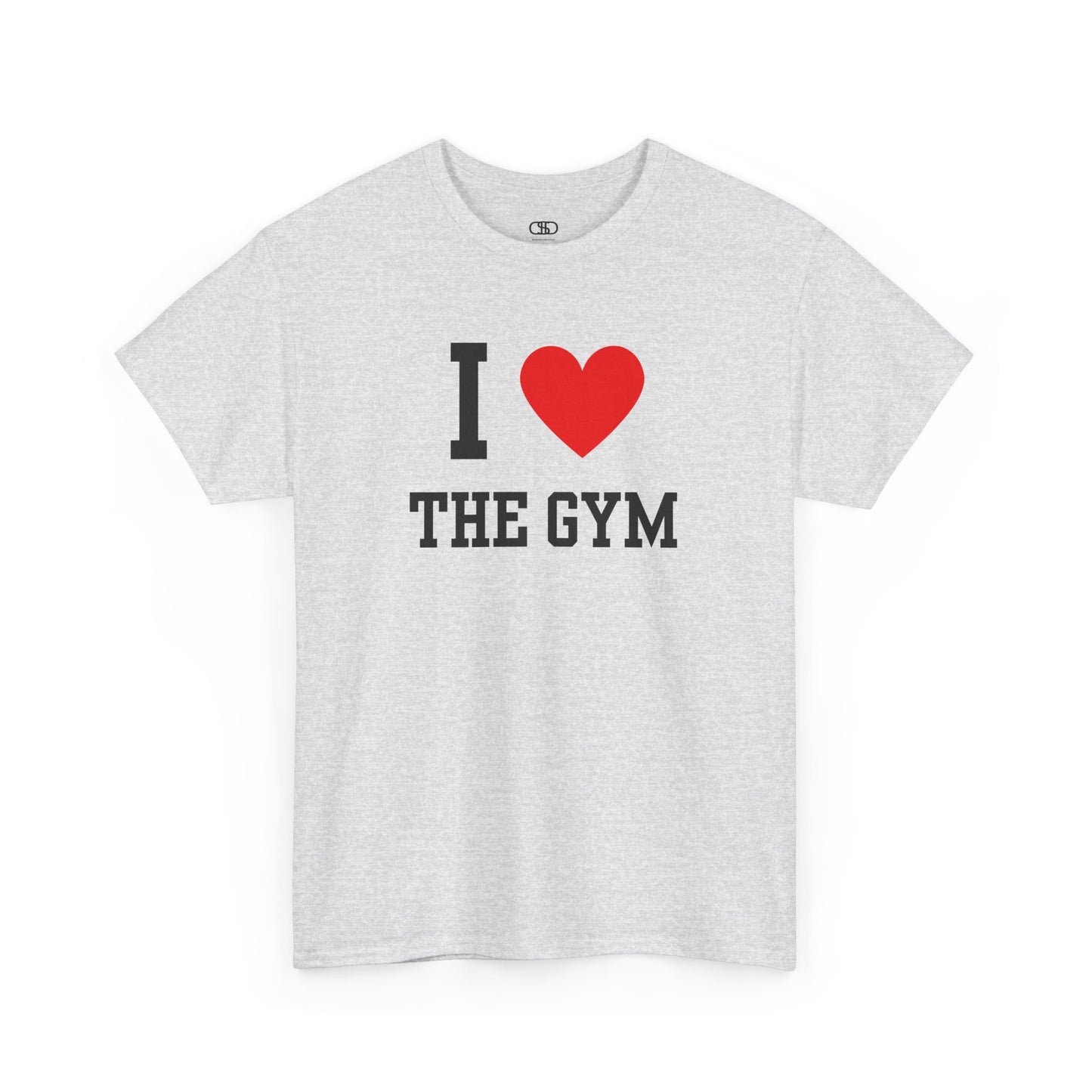 A sarcastic ash gray t-shirt featuring the classic "I Heart" graphic with the text "I," a Love, and the word "Stealing," intended as dark humor.