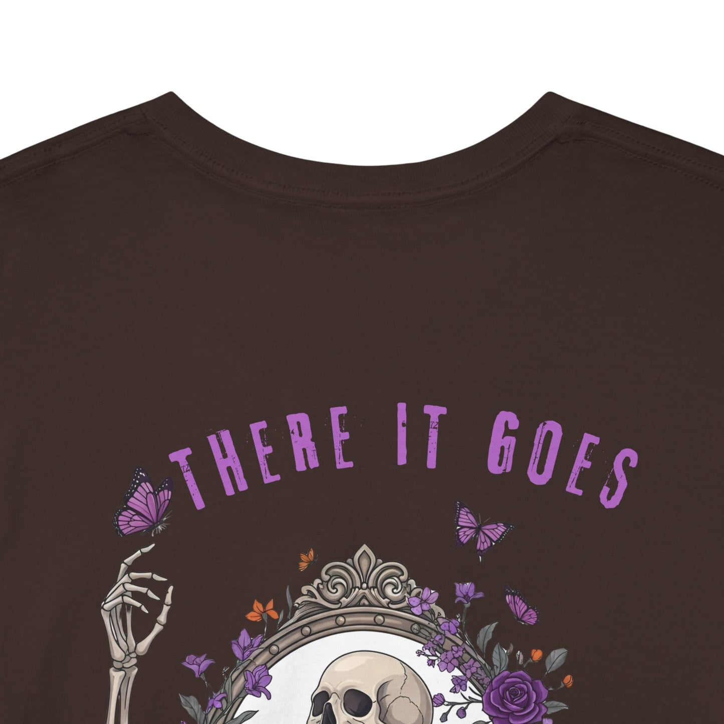 "My Last Flying Fuck" Skeleton Graphic Tee