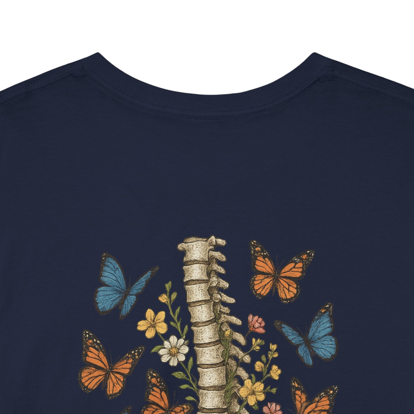 Grow Through It Butterfly Inspirational Tee