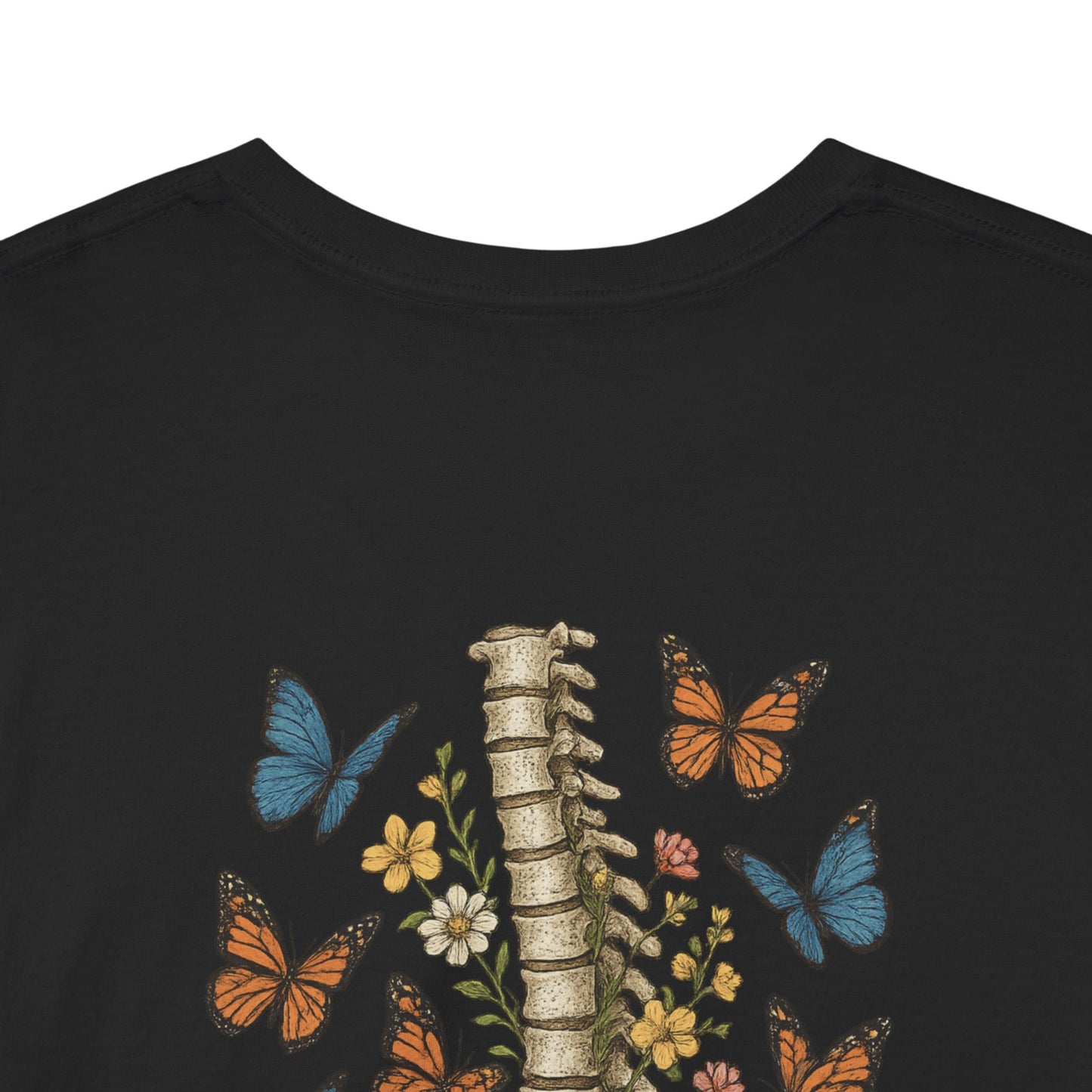 Grow Through It Butterfly Inspirational Tee
