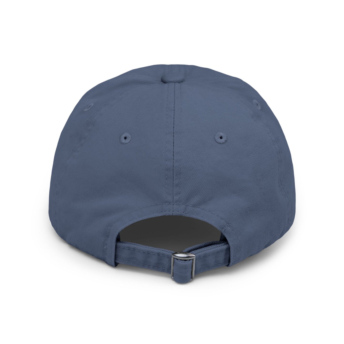 Memento Mori Distressed Hat – Skull Embroidered Cap with Gothic Flair