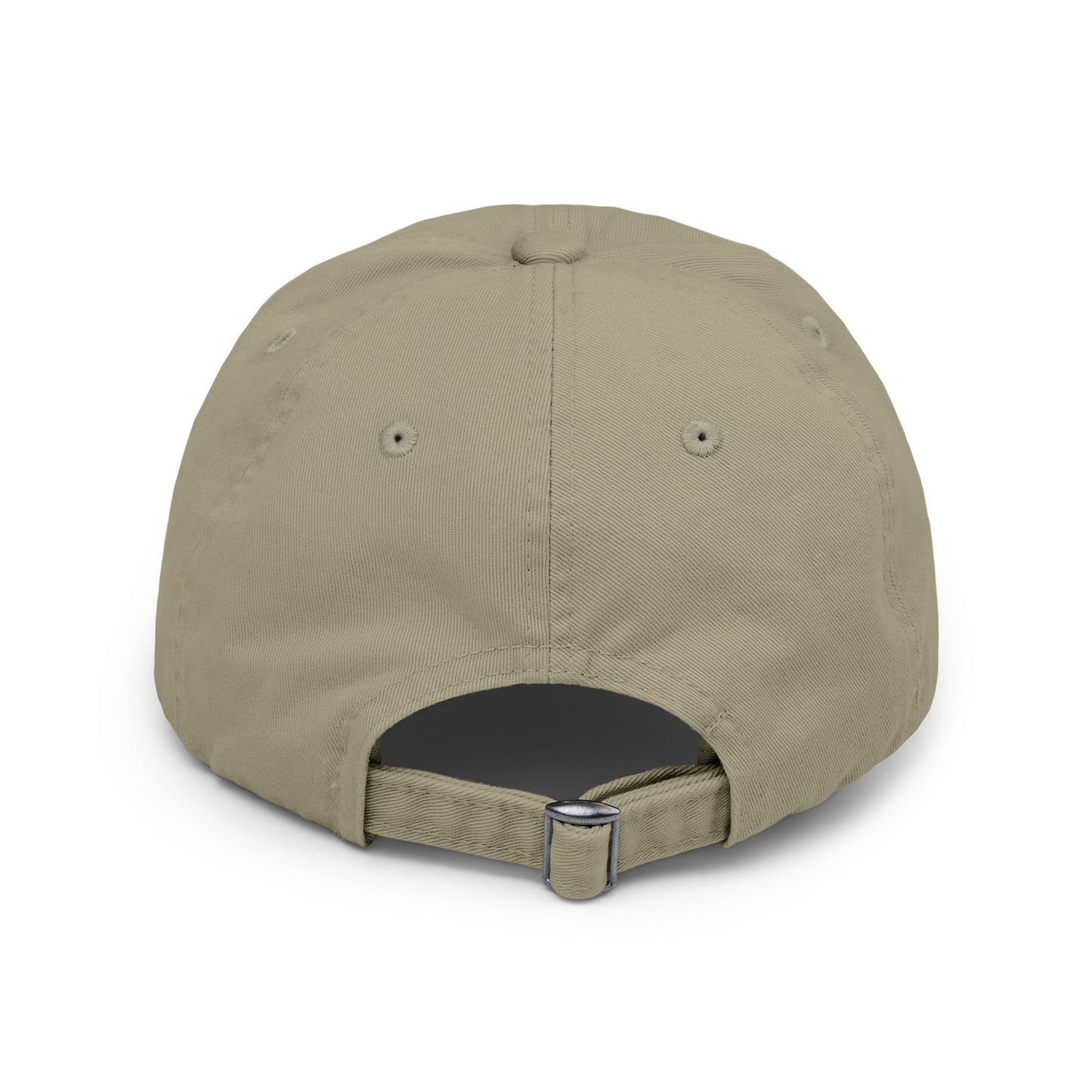 Memento Mori Distressed Hat – Skull Embroidered Cap with Gothic Flair
