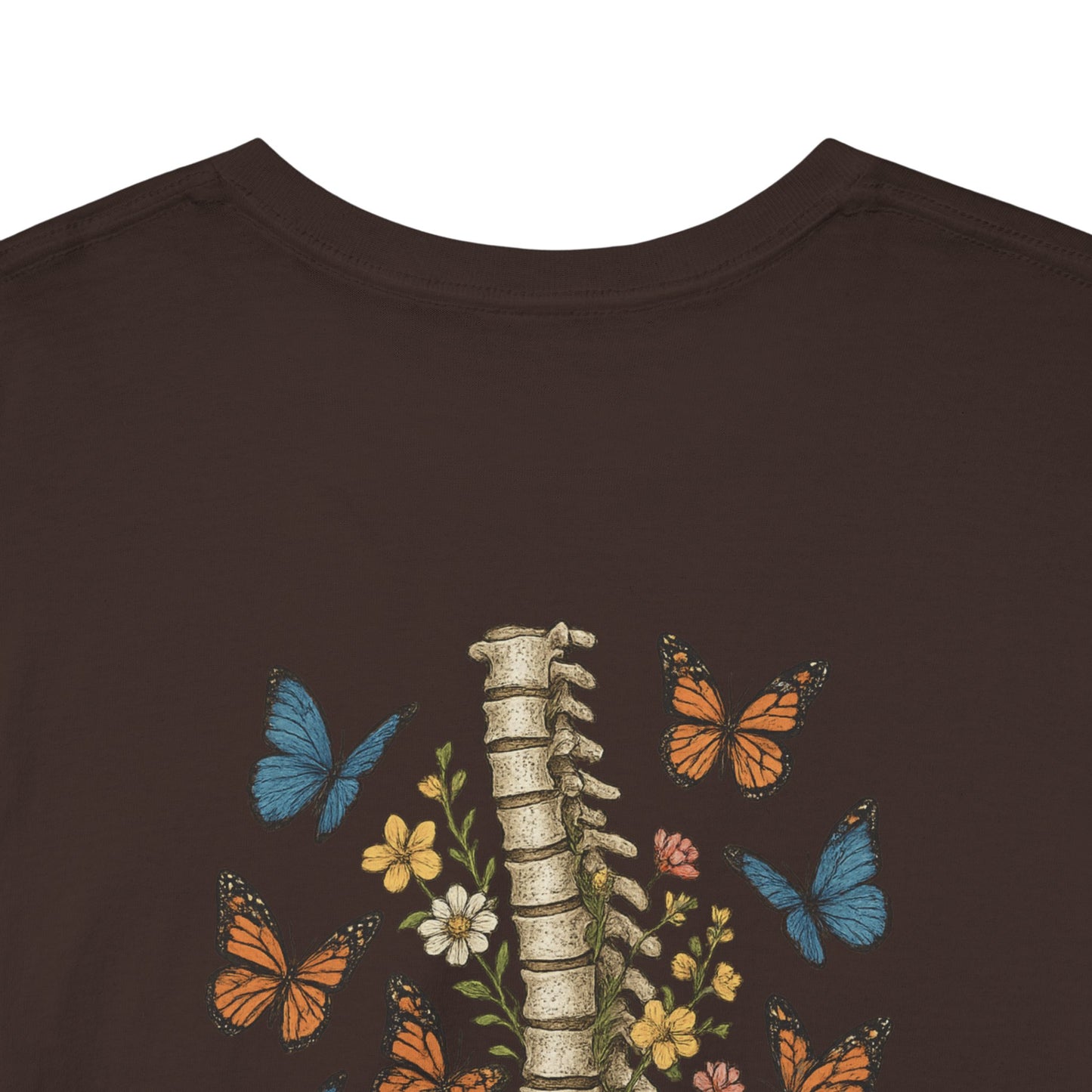Grow Through It Butterfly Inspirational Tee