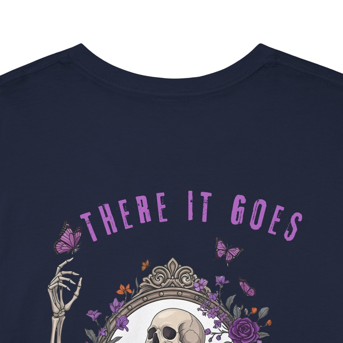 "My Last Flying Fuck" Skeleton Graphic Tee