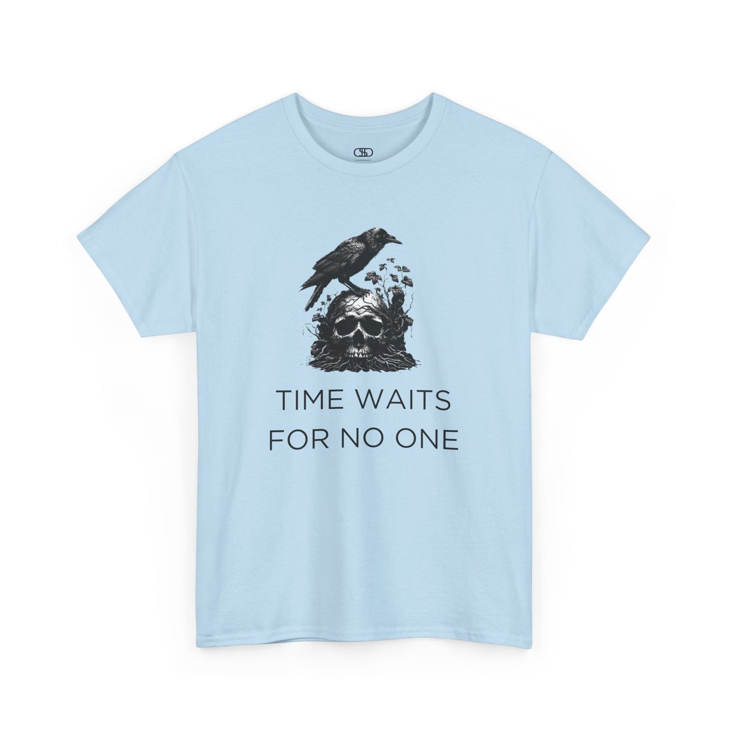Time Waits for No One' Graphic T-Shirt for Thoughtful Souls