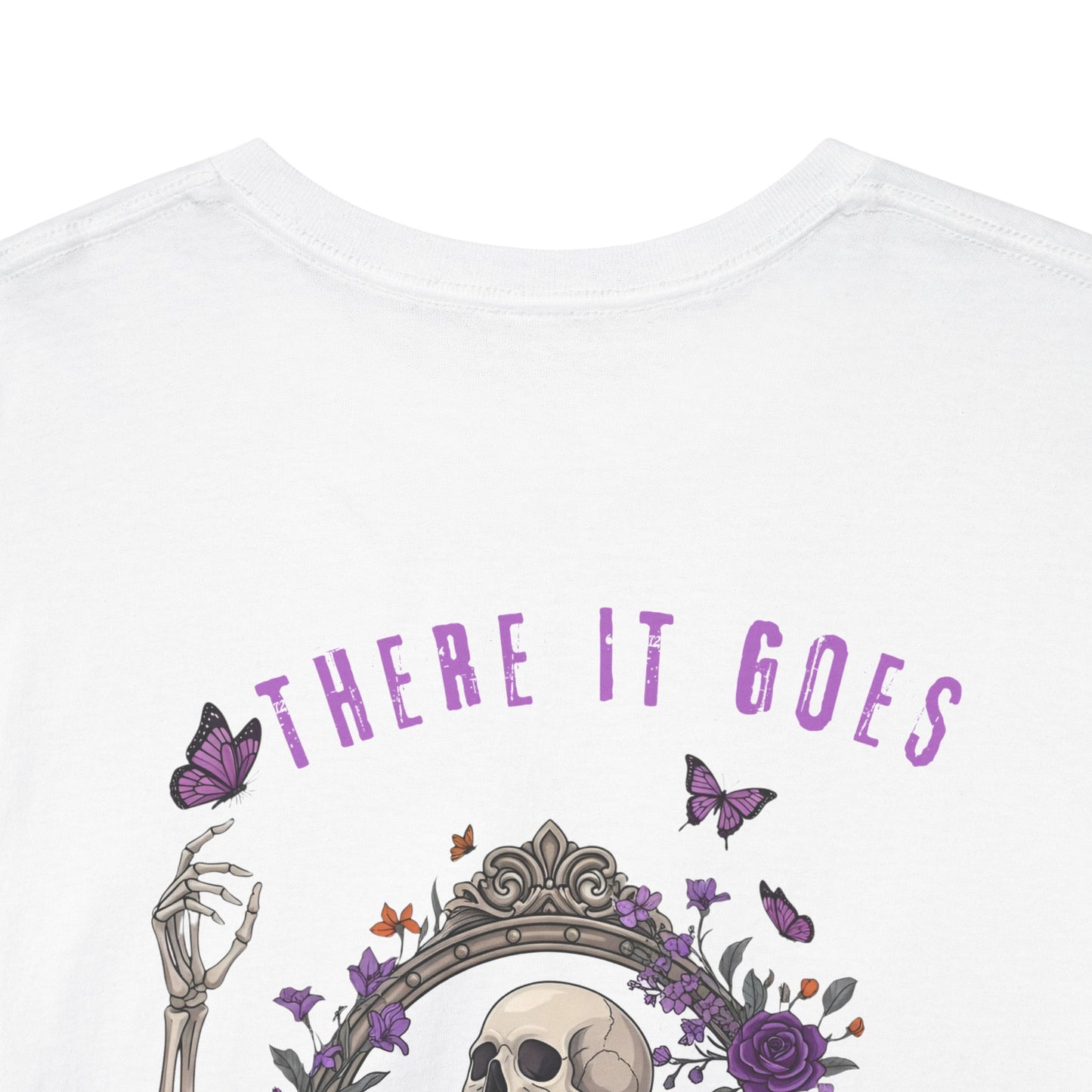 "My Last Flying Fuck" Skeleton Graphic Tee