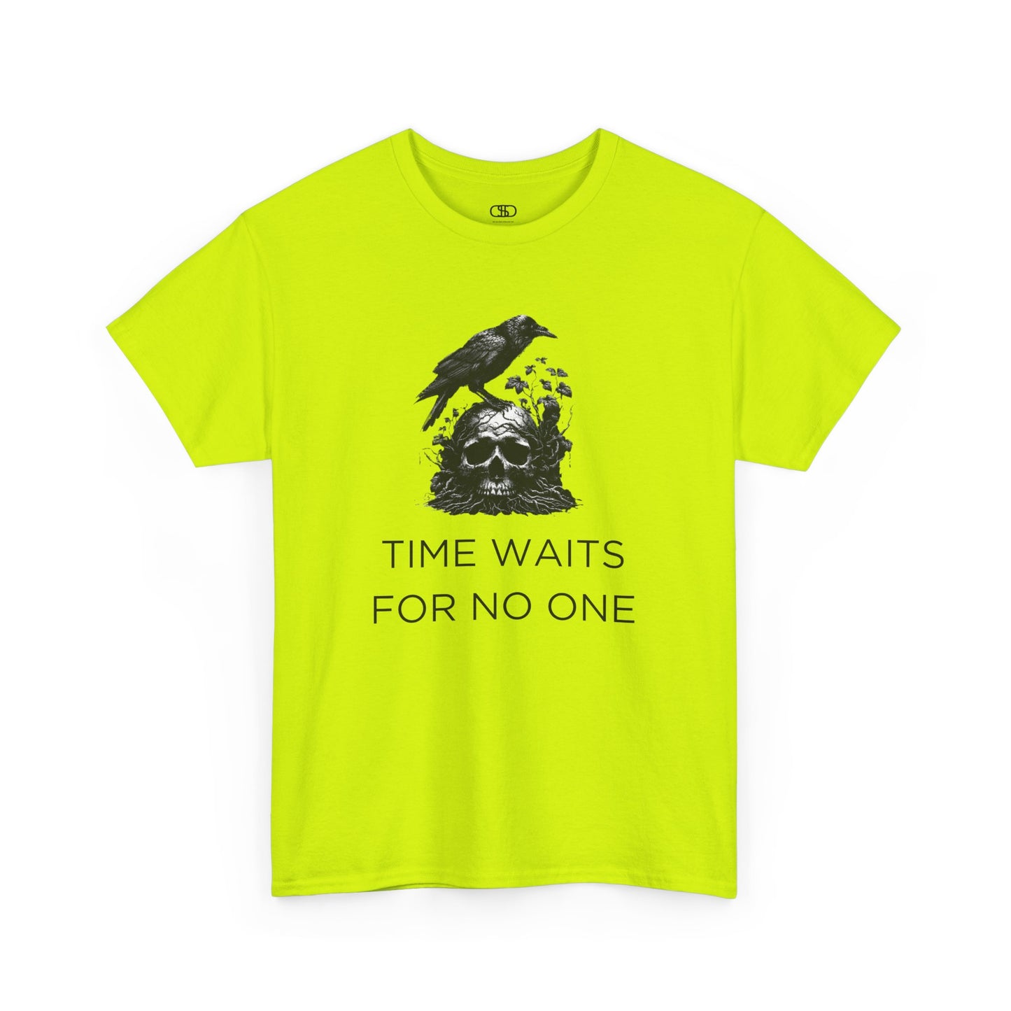 Time Waits for No One' Graphic T-Shirt for Thoughtful Souls