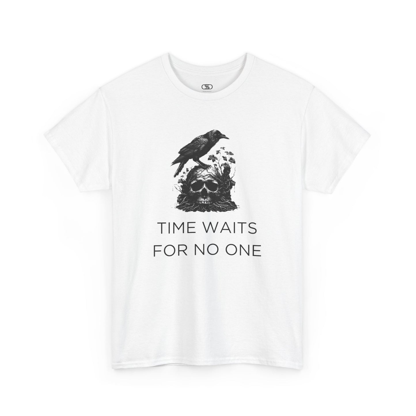 Time Waits for No One' Graphic T-Shirt for Thoughtful Souls