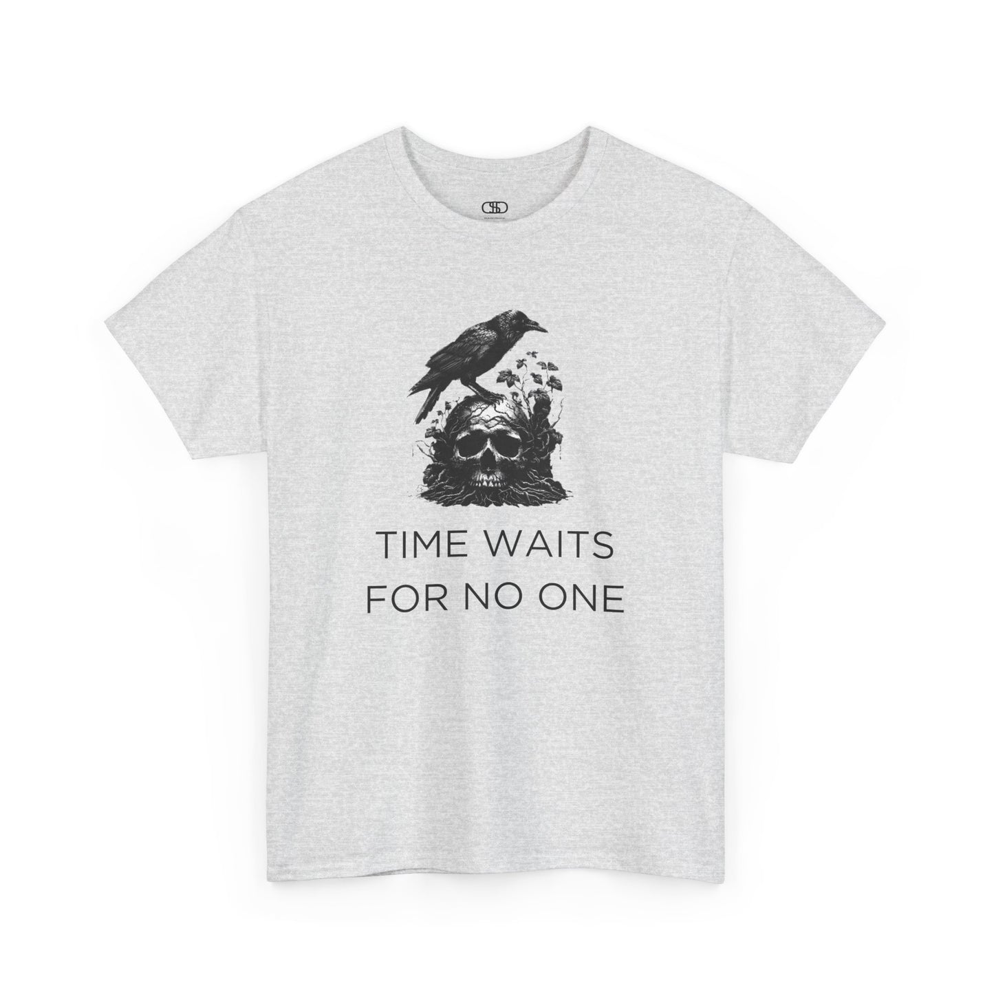 Time Waits for No One' Graphic T-Shirt for Thoughtful Souls