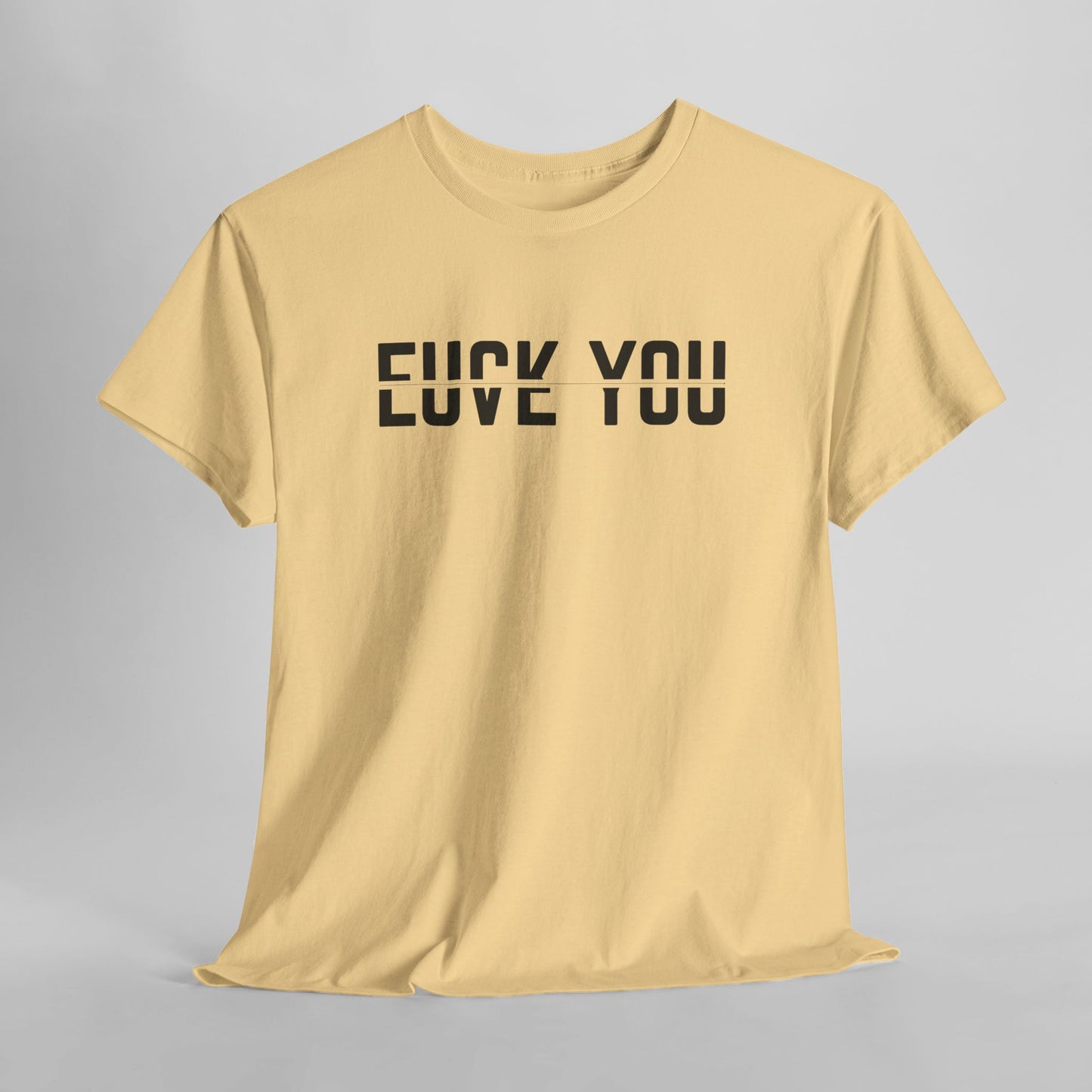 Love Hate Relationship T-Shirt | Ambiguous Split-Text Tee For Bold Expressions