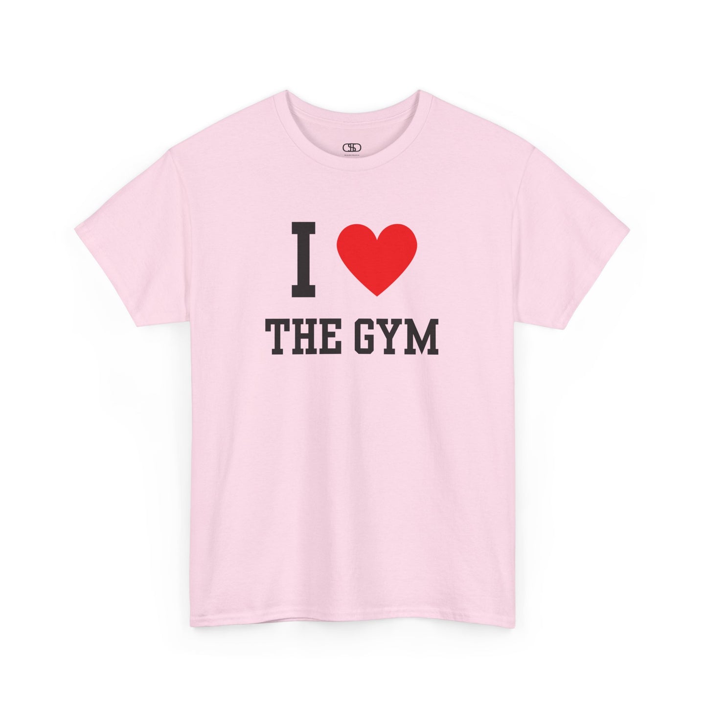A sarcastic light pink t-shirt featuring the classic "I Heart" graphic with the text "I," a Love, and the word "Stealing," intended as dark humor.