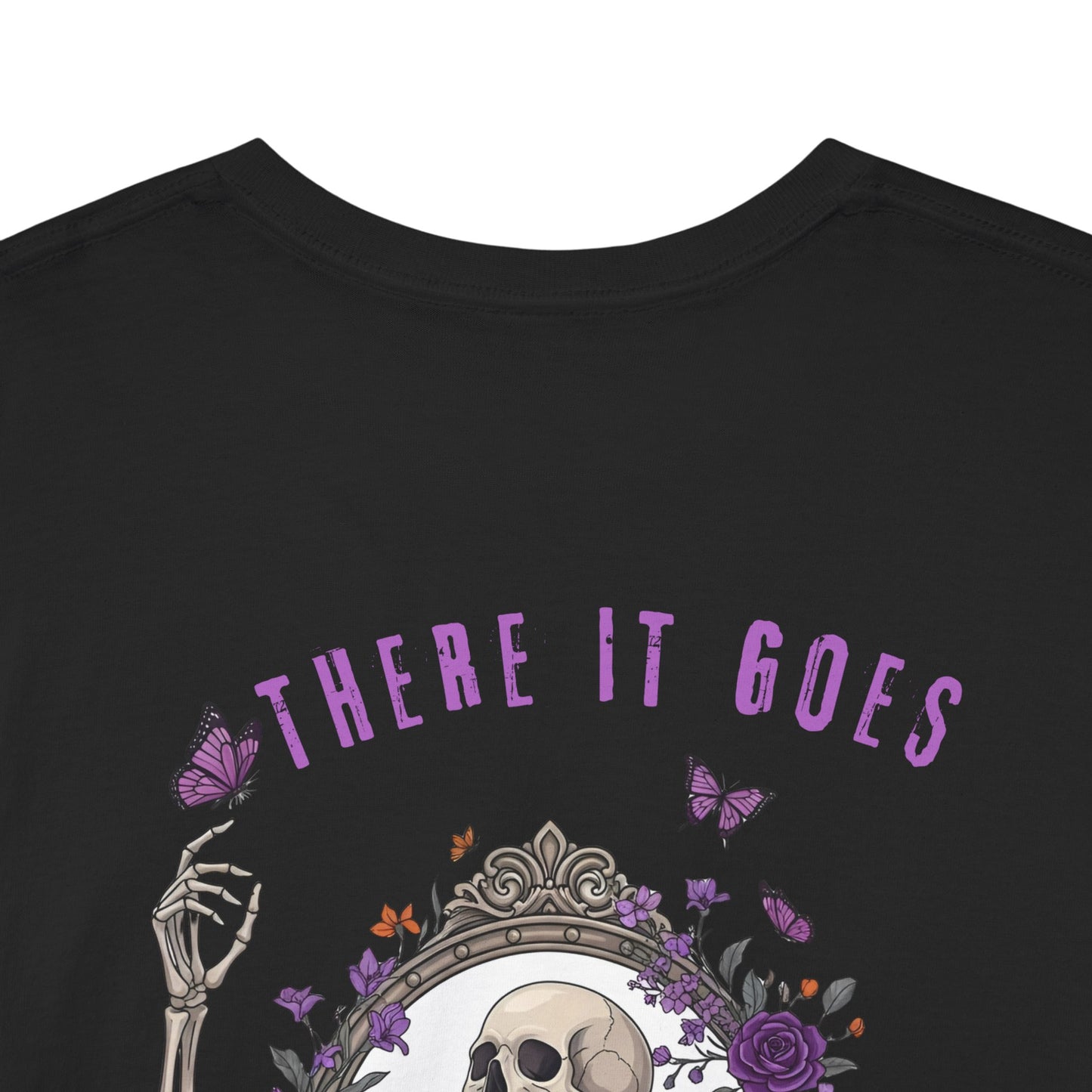 "My Last Flying Fuck" Skeleton Graphic Tee