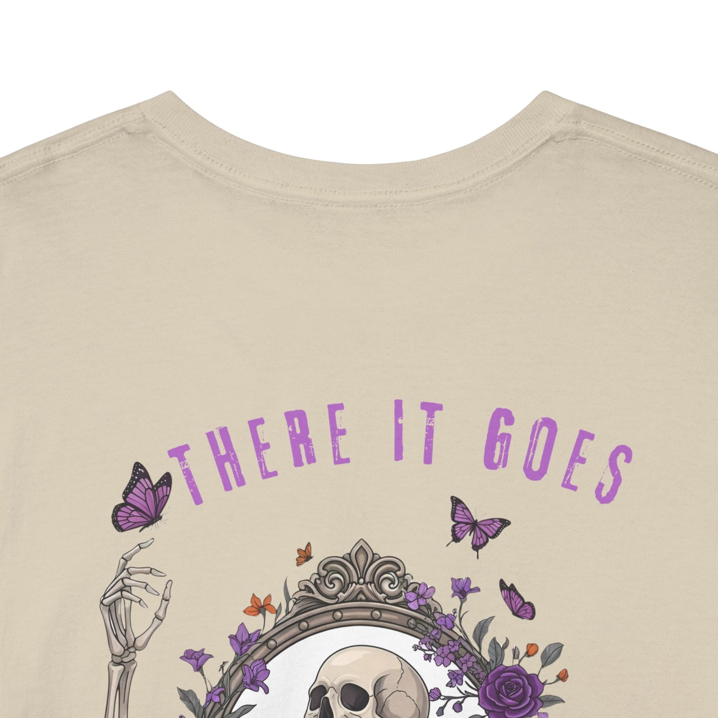 "My Last Flying Fuck" Skeleton Graphic Tee