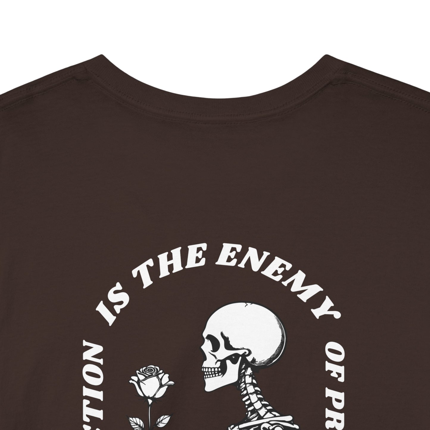 Perfection is the Enemy Skeleton Graphic Tee