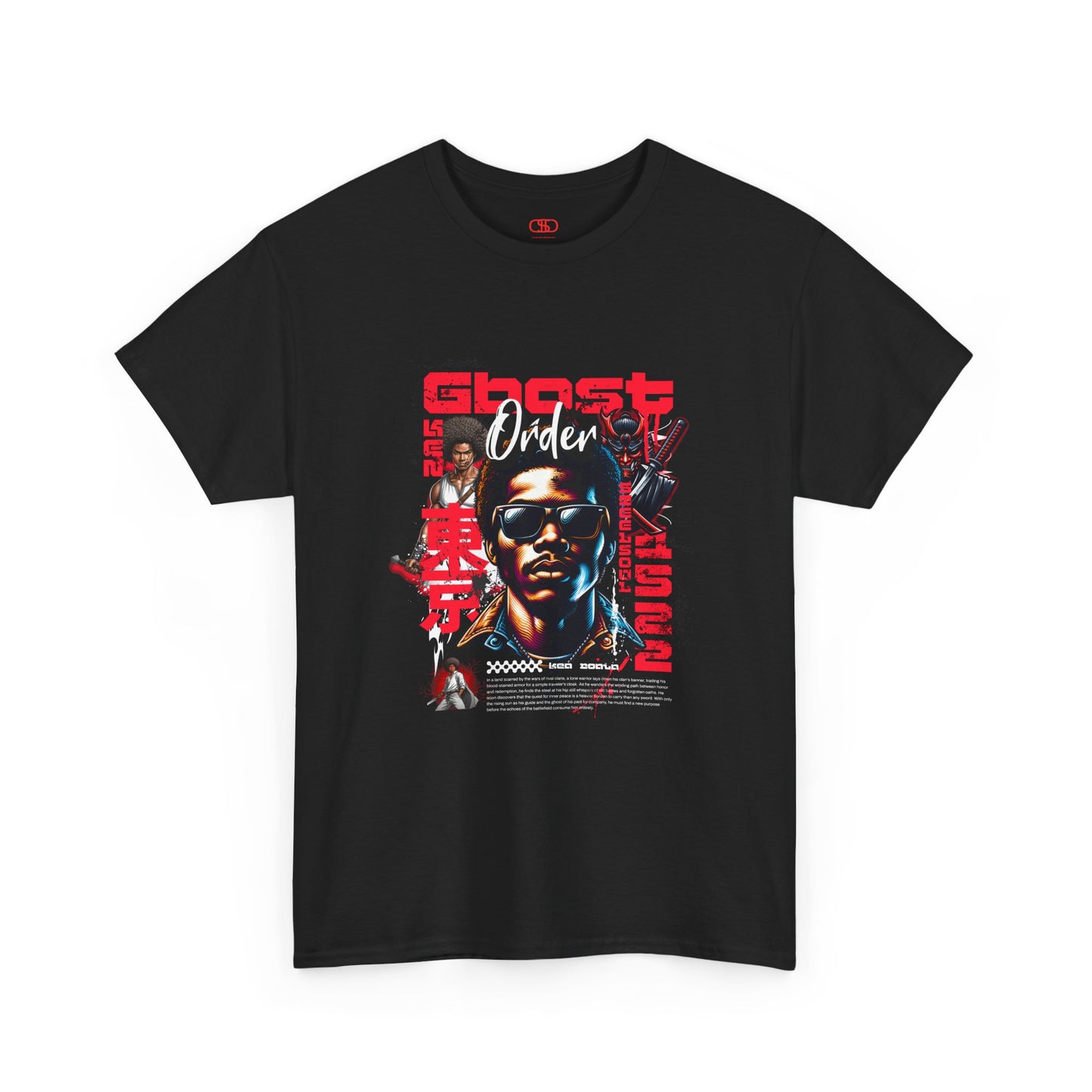 Ghost Order Samurai Tee – Graphic Shirt with Samurai Trilogy Design
