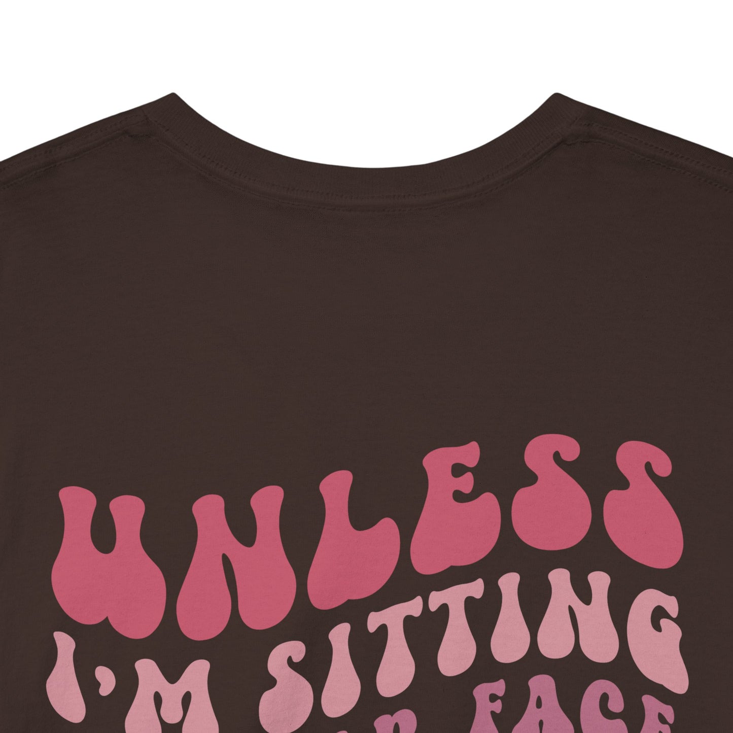 My Weight is None of your Business Retro Peach Tee