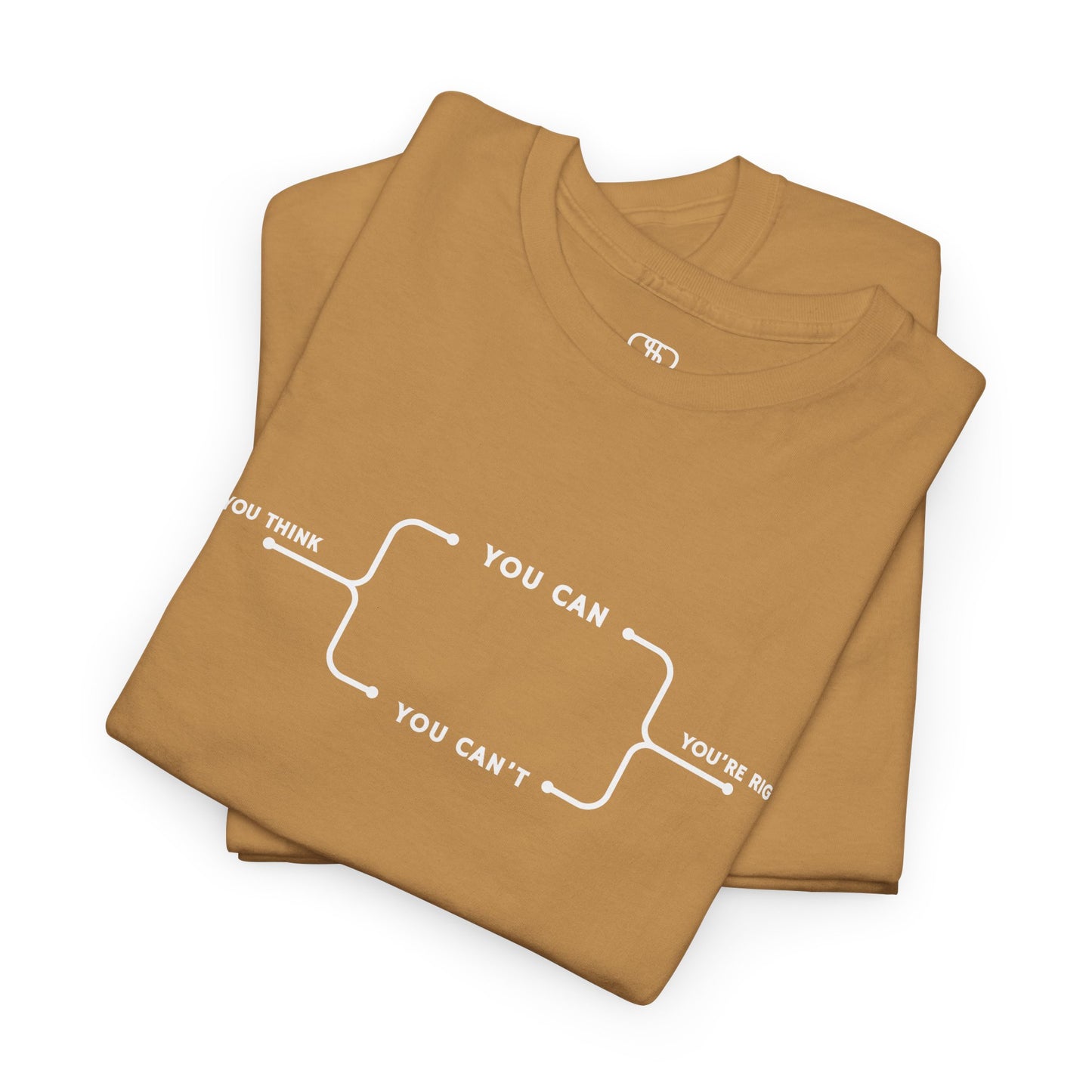 Motivational Mindset T-Shirt | 'If You Think You Can Inspirational Graphic Tee