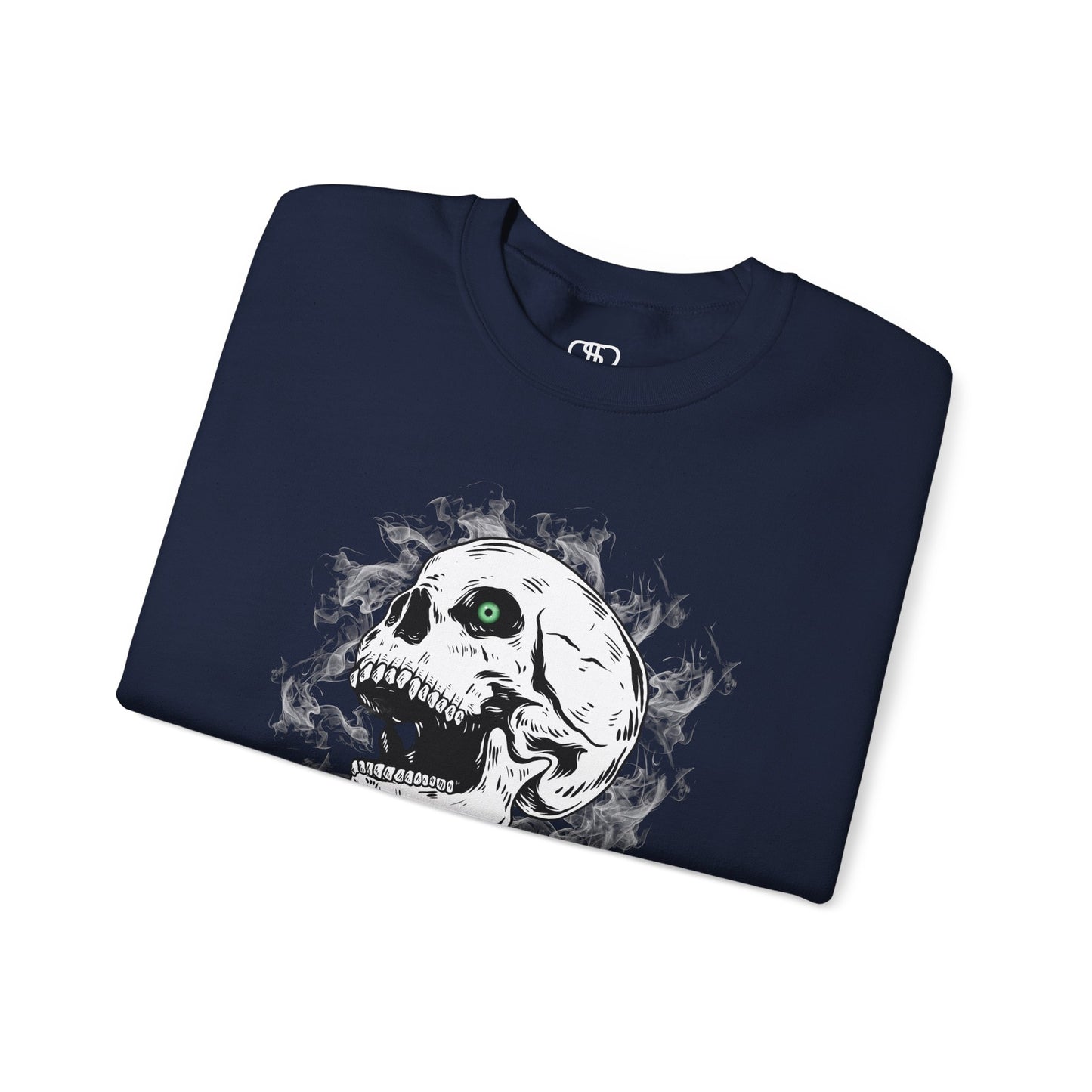 The Problem Child Grunge Sweater – Skull and Smoke Design