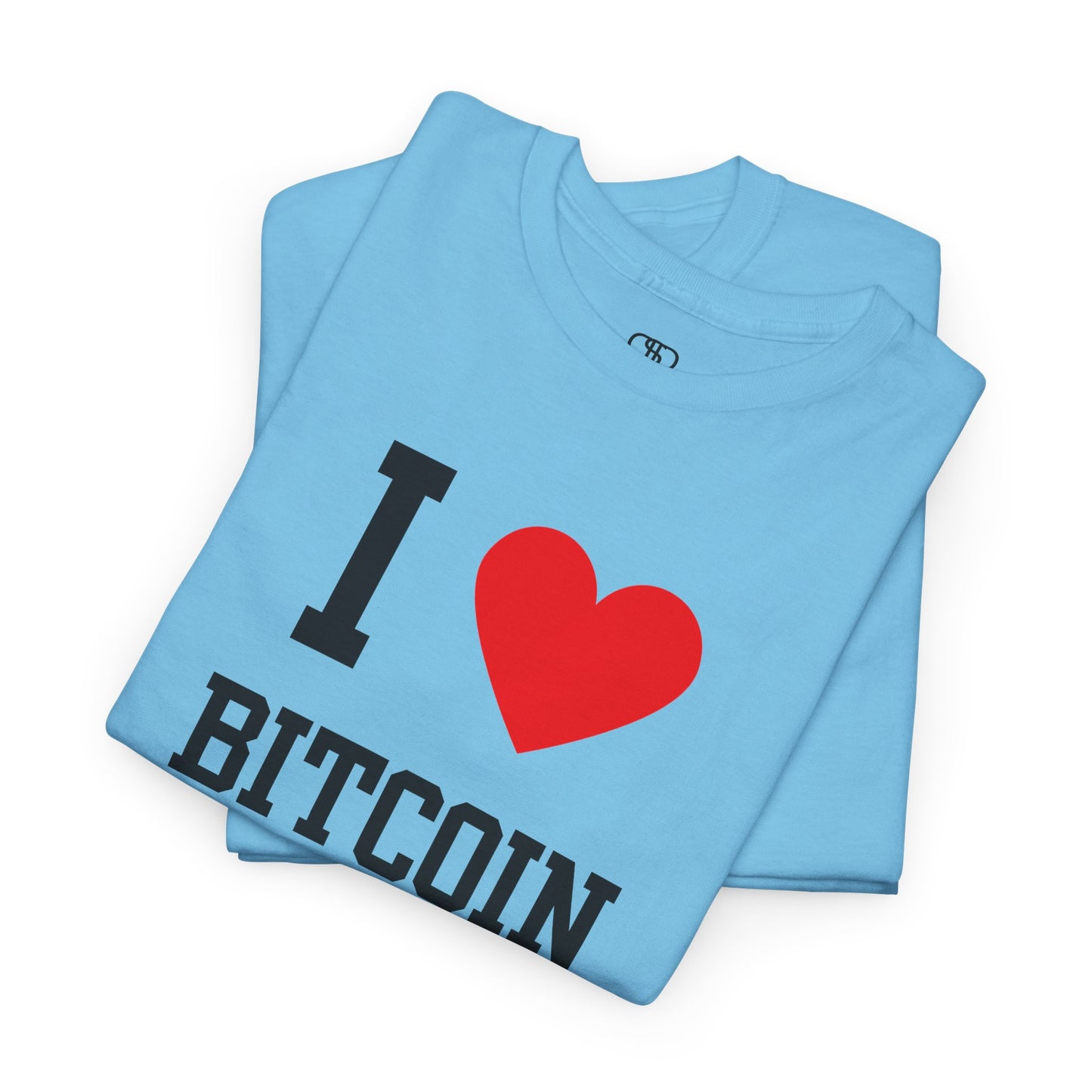 I Love Bitcoin T-Shirt | Classic Crypto & BTC Investor Tee