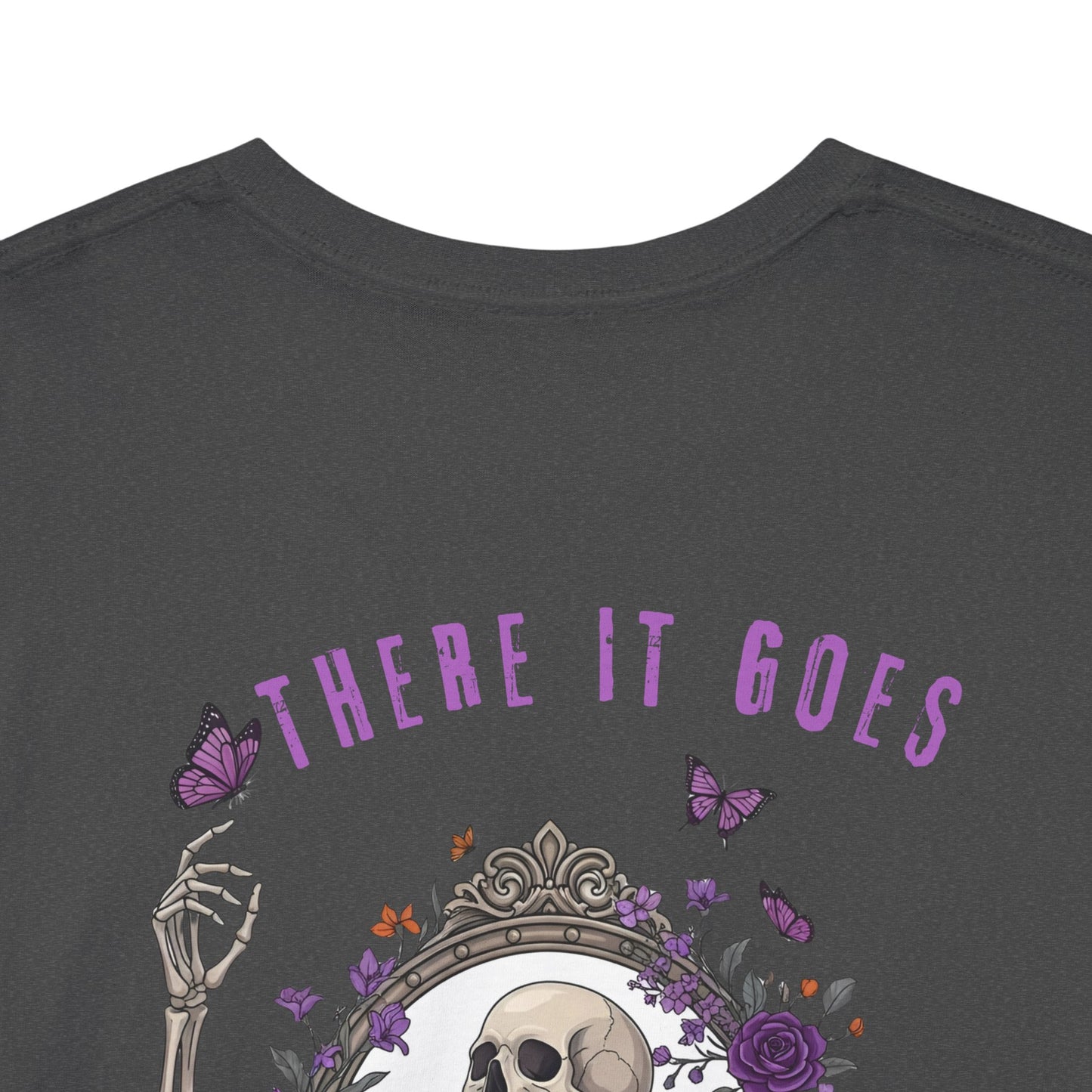 "My Last Flying Fuck" Skeleton Graphic Tee