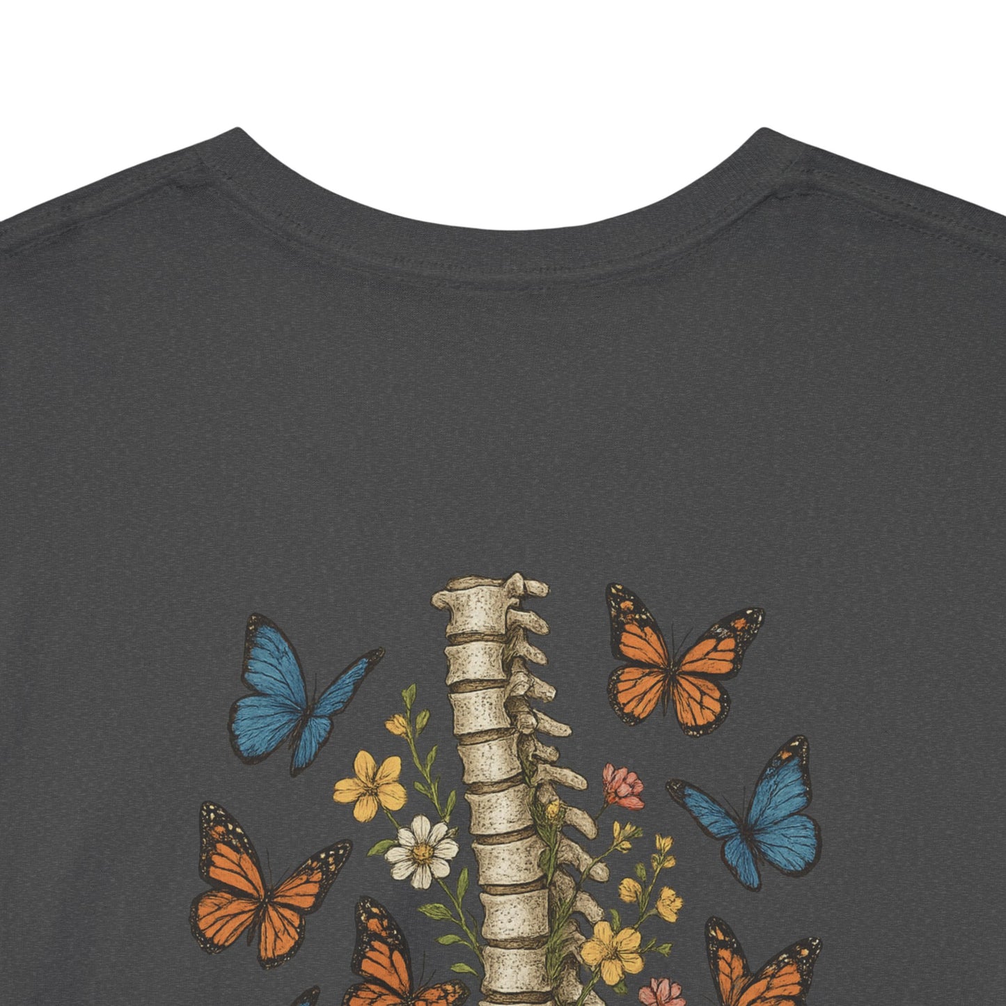 Grow Through It Butterfly Inspirational Tee