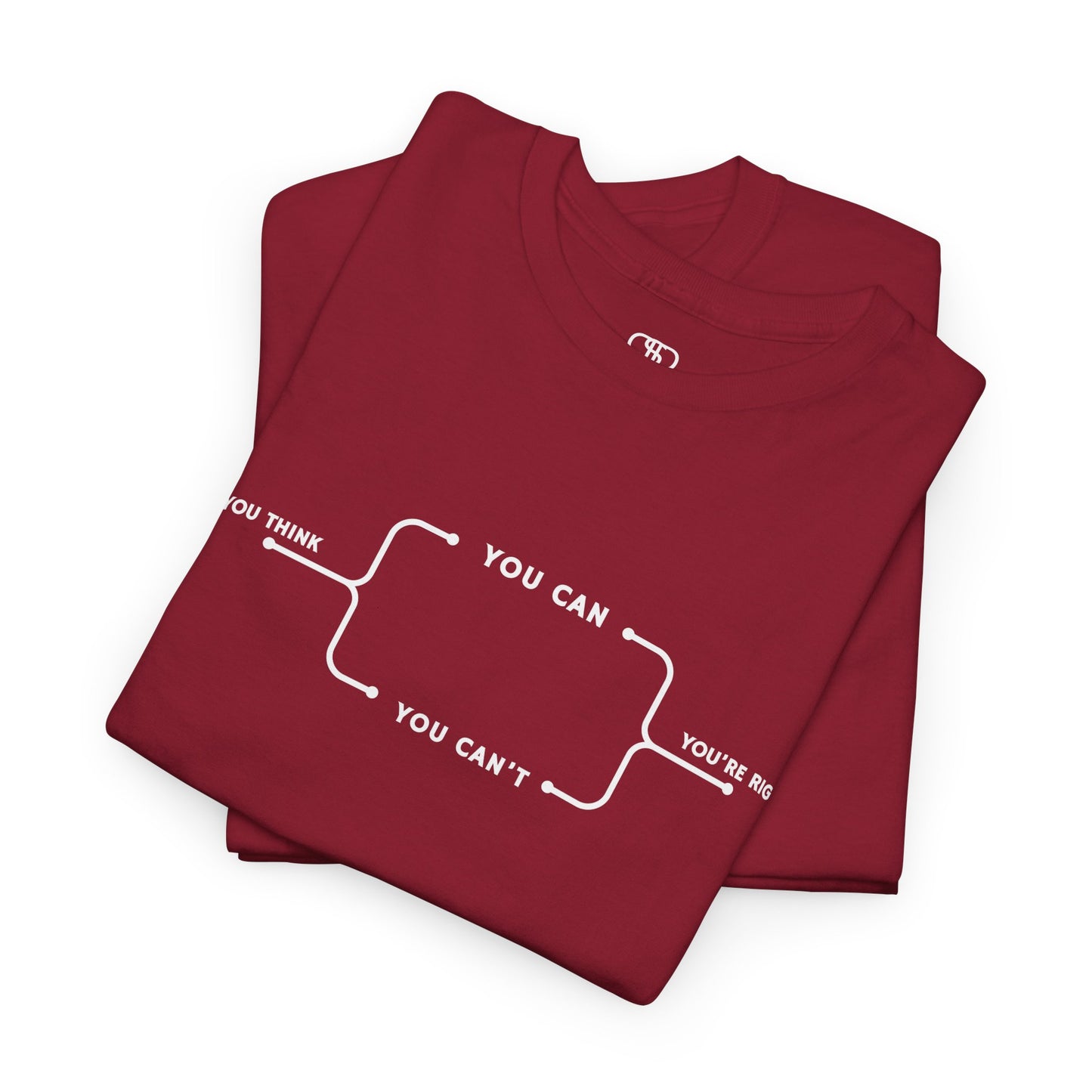 Motivational Mindset T-Shirt | 'If You Think You Can Inspirational Graphic Tee