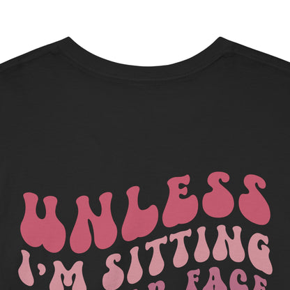 My Weight is None of your Business Retro Peach Tee