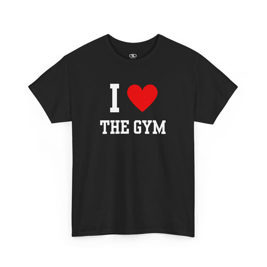A sarcastic black t-shirt featuring the classic "I Heart" graphic with the text "I," a Love, and the word "Stealing," intended as dark humor.