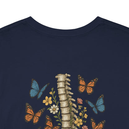 Grow Through It Butterfly Inspirational Tee