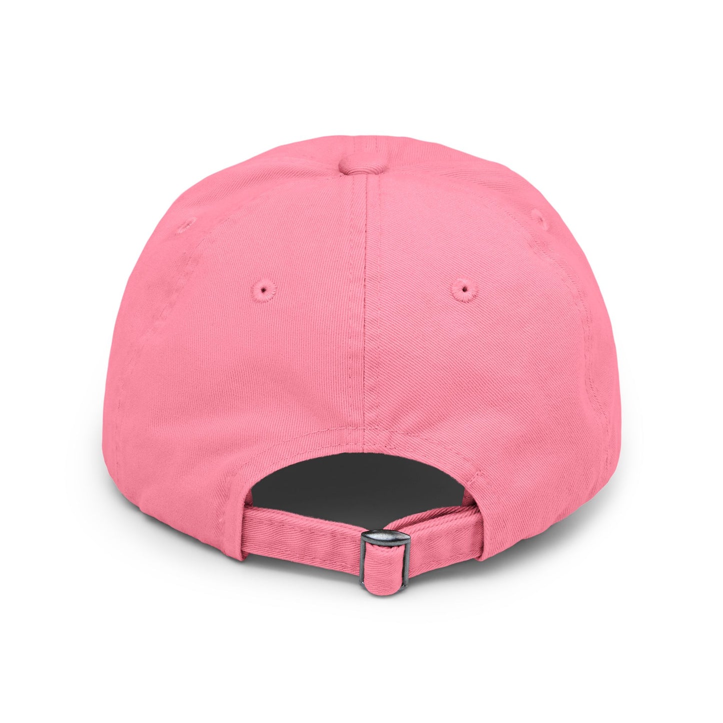 Memento Mori Distressed Hat – Skull Embroidered Cap with Gothic Flair