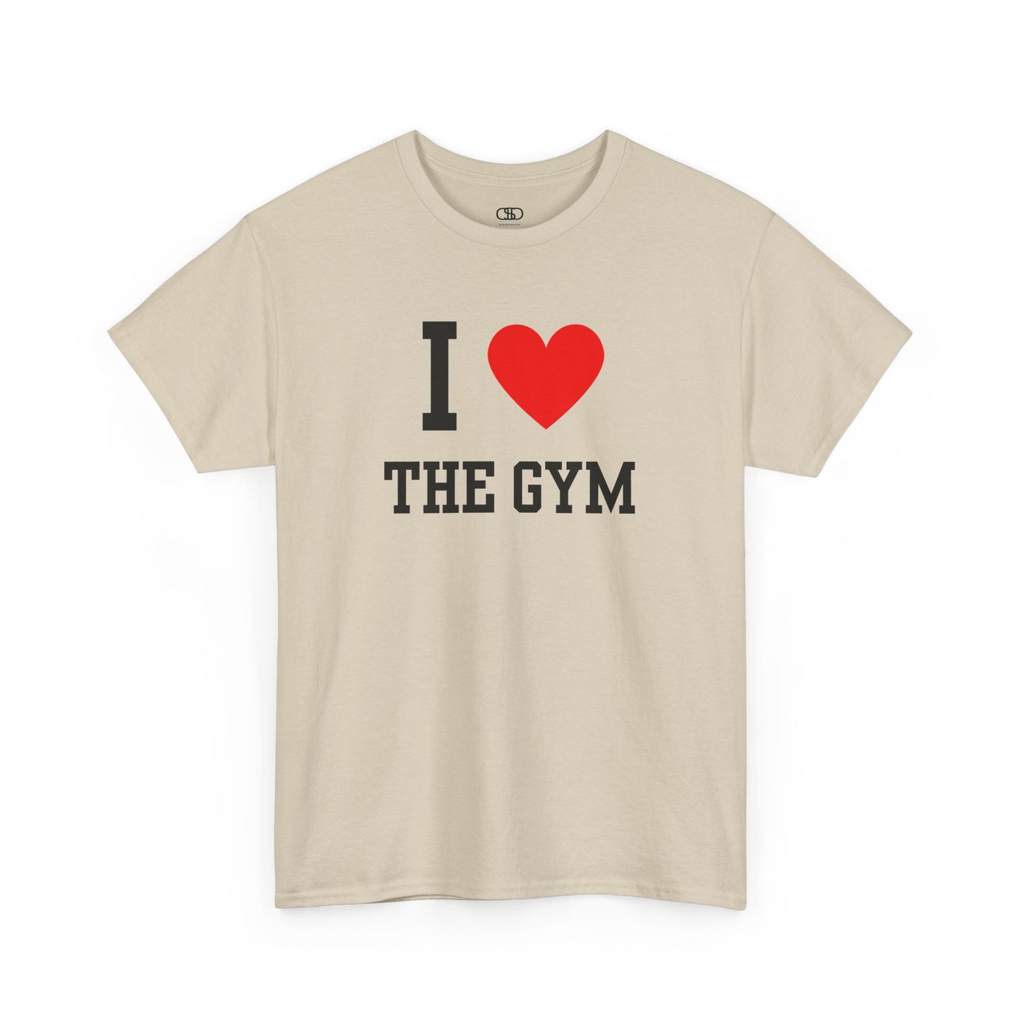 A sarcastic sand t-shirt featuring the classic "I Heart" graphic with the text "I," a Love, and the word "Stealing," intended as dark humor.
