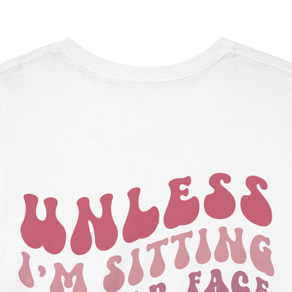 My Weight is None of your Business Retro Peach Tee