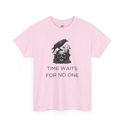 Time Waits for No One' Graphic T-Shirt for Thoughtful Souls