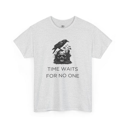 Time Waits for No One' Graphic T-Shirt for Thoughtful Souls
