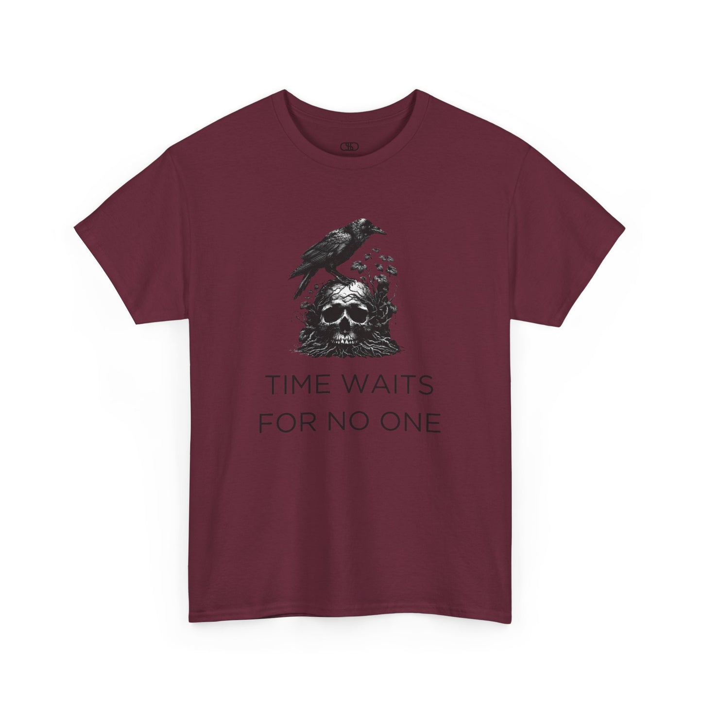 Time Waits for No One' Graphic T-Shirt for Thoughtful Souls