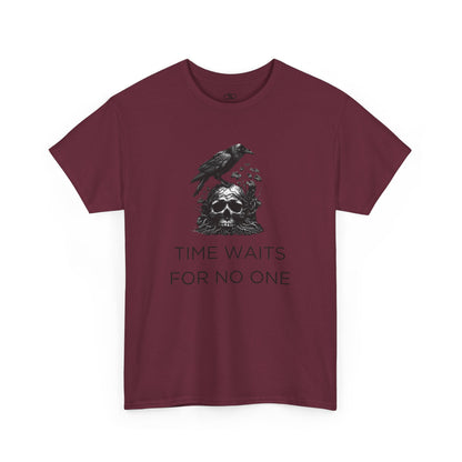 Time Waits for No One' Graphic T-Shirt for Thoughtful Souls