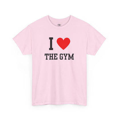 A sarcastic light pink t-shirt featuring the classic "I Heart" graphic with the text "I," a Love, and the word "Stealing," intended as dark humor.