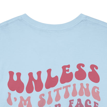 My Weight is None of your Business Retro Peach Tee
