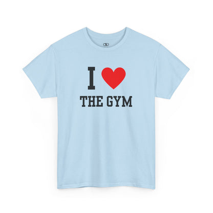 A sarcastic light blue t-shirt featuring the classic "I Heart" graphic with the text "I," a Love, and the word "Stealing," intended as dark humor.