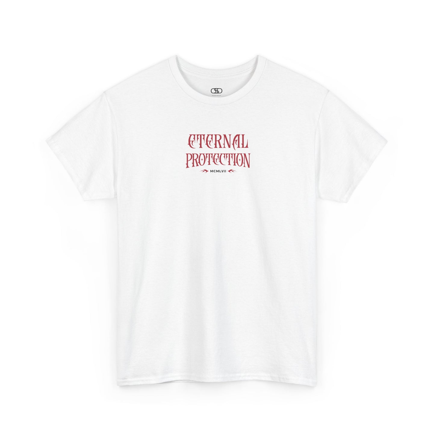 Eternal Protection Shirt – Gothic “Legends Never Die” Skeleton Graphic Tee (MCMLVII Edition)