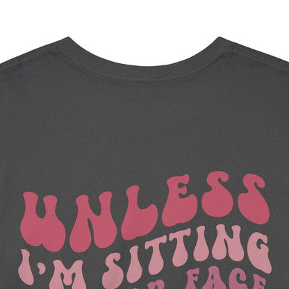 My Weight is None of your Business Retro Peach Tee
