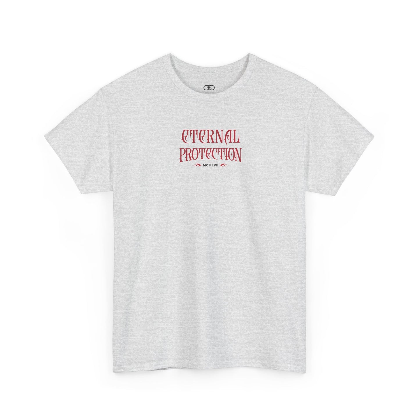 Eternal Protection Shirt – Gothic “Legends Never Die” Skeleton Graphic Tee (MCMLVII Edition)