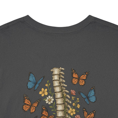 Grow Through It Butterfly Inspirational Tee