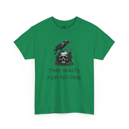 Time Waits for No One' Graphic T-Shirt for Thoughtful Souls