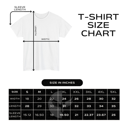 T-shirt Size Chart